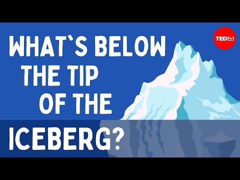 What's below the tip of the iceberg? - Camille Seaman thumbnail
