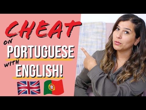 European Portuguese | Practical Tips | 16 English Words You Can Use in Portugal! thumbnail
