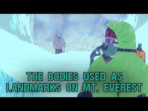 The Bodies used as Landmarks on Mt. Everest thumbnail