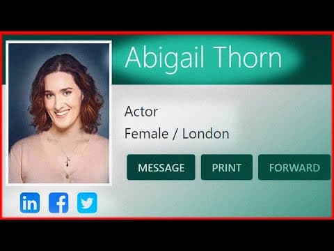 Identity After Authenticity: Abigail Thorn's Profile thumbnail