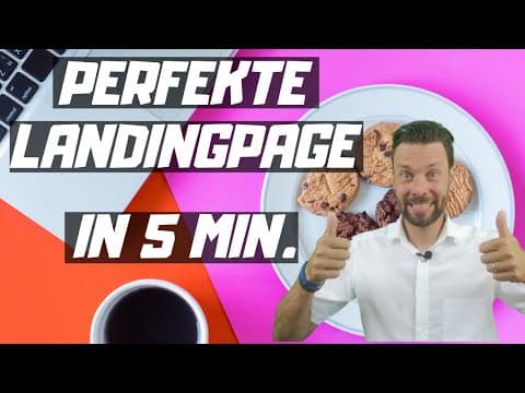 IN 5 MINUTEN PERFEKTE LANDINGPAGE ERSTELLEN MIT BUILDERALL - Builderall Tutorial Deutsch thumbnail