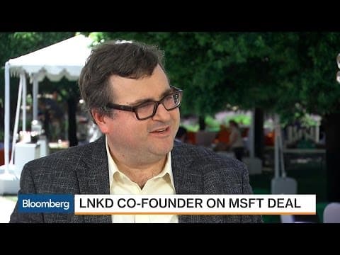 LinkedIn's Co-Founder Says Company Has 'Natural Synergy' with Microsoft thumbnail