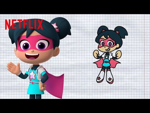 Learn to Draw StarBeam & Friends | Netflix Jr thumbnail
