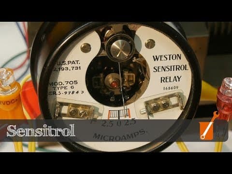 Vintage electrical tech - Weston Sensitrol Relay thumbnail