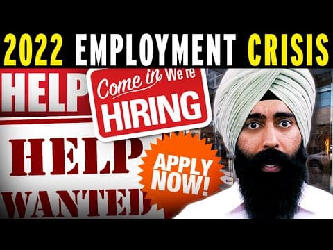 Will The EMPLOYMENT CRISIS Continue In 2022? thumbnail