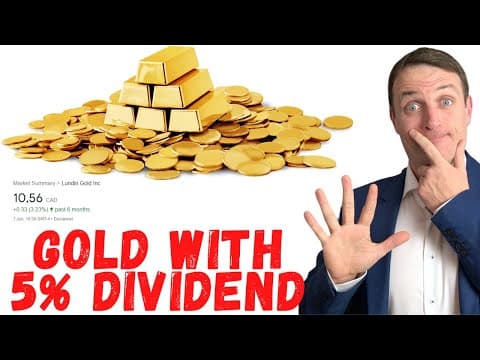 Gold With A 5% Dividend - Gold Mining Stock Lundin Gold thumbnail