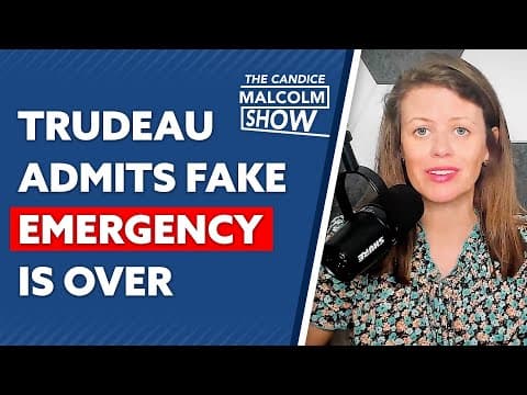 Trudeau admits fake emergency is over thumbnail