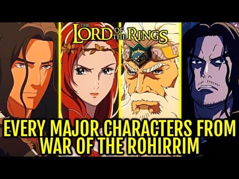 What Characters Are in Lord of the Rings: War of the Rohirrim? thumbnail
