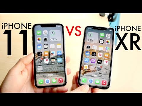 iPhone 11 Vs iPhone XR In 2023! (Comparison) (Review) thumbnail