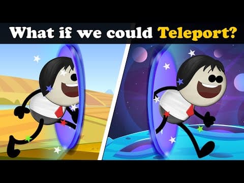 What if we could Teleport? + more videos | #aumsum #kids #science #education #whatif thumbnail