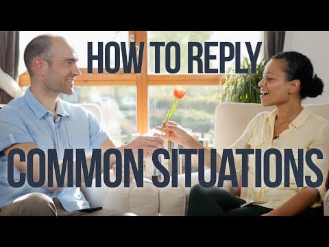 How to Reply in Common Situations - European Portuguese thumbnail