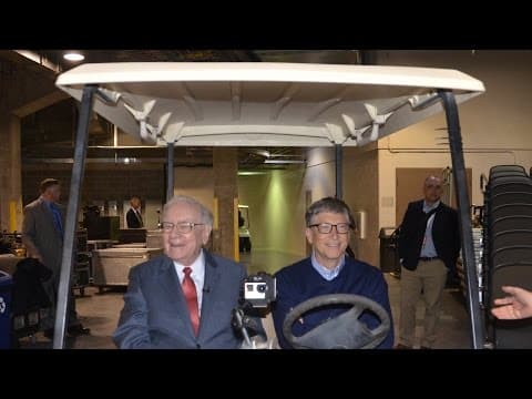 Philanthropists in golf carts eating Dilly Bars thumbnail
