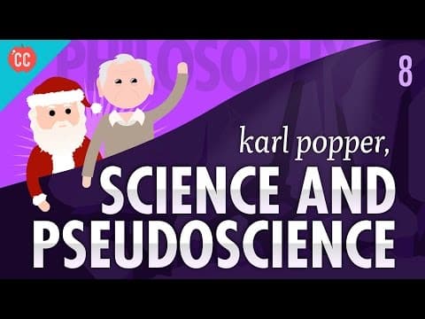 Karl Popper, Science, & Pseudoscience: Crash Course Philosophy #8 thumbnail