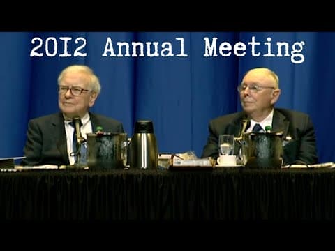 2012 Berkshire Hathaway Annual Meeting (Full Version) thumbnail