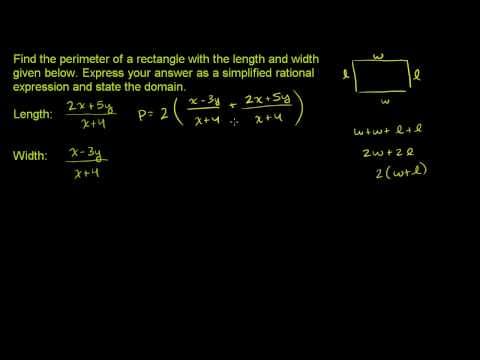Adding and Subtracting Rational Expressions 1 thumbnail