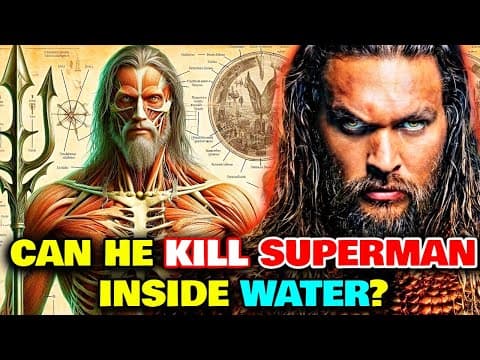 Aquaman Anatomy Explored - Can He Defeat Superman Inside Water? Can He Resurrect Dead Sea Beings? thumbnail