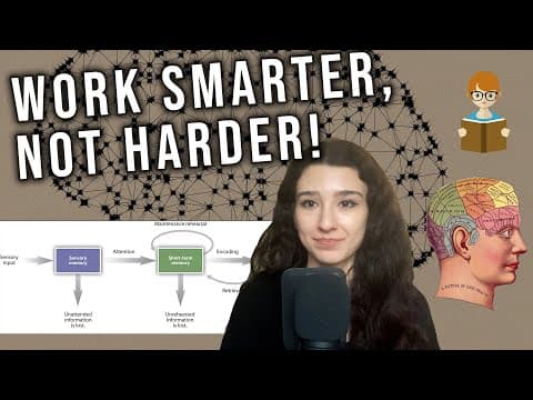 How to study effectively, based on cognitive psychology (THERAPIST TIPS) thumbnail