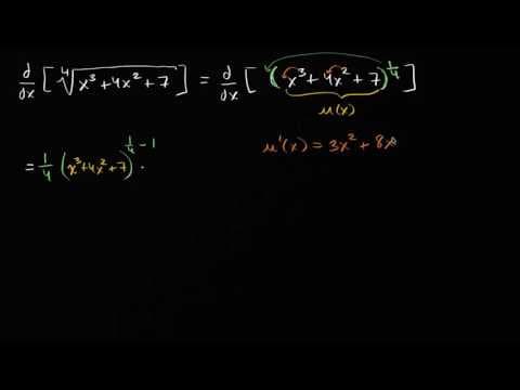 Radical functions differentiation | Derivative rules | AP Calculus AB | Khan Academy thumbnail