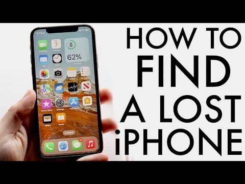 This Is How To Find Your Lost iPhone! thumbnail