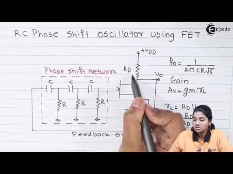 RC Phase Shift Oscillator Using FET - Oscillators in Basic Electronics - Basic Electronics thumbnail