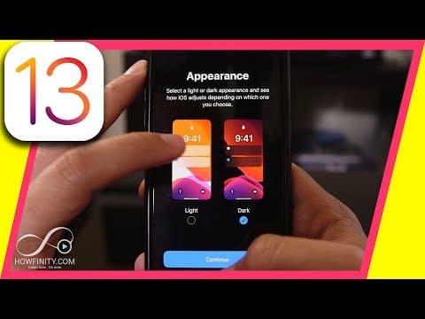 How to Activate Dark Mode on iOS 13 thumbnail