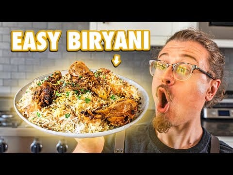 The Easiest Authentic Biryani At Home thumbnail
