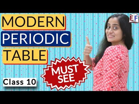 Modern Periodic Table | Chemistry Class 10 #3 thumbnail
