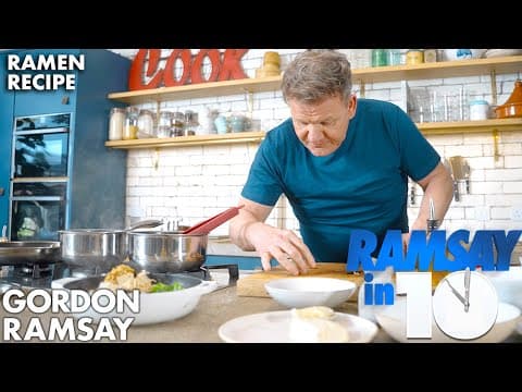 Homemade Ramen Made Quick | Gordon Ramsay thumbnail