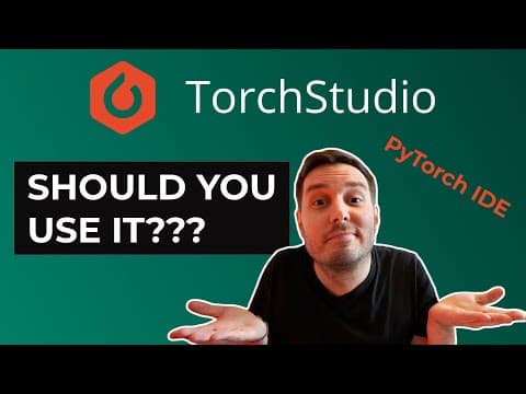 TorchStudio Tutorial and Review - New PyTorch IDE thumbnail