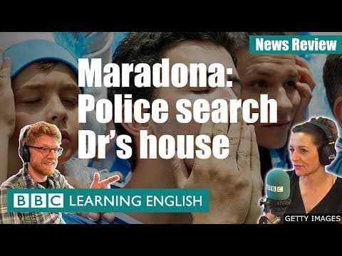 Diego Maradona: Doctor’s house searched: BBC News Review thumbnail