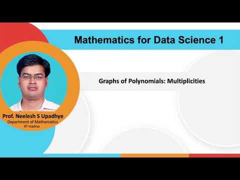 Lec 38 - Graphs of Polynomials: Multiplicities thumbnail