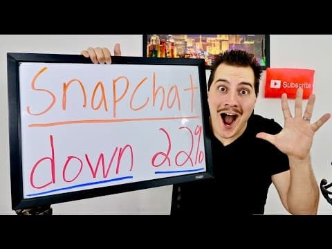 Why Did Snapchat's Stock Drop 24% After Hours? thumbnail
