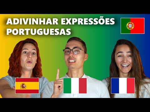 Qual o significado destas expressões PORTUGUESAS? thumbnail