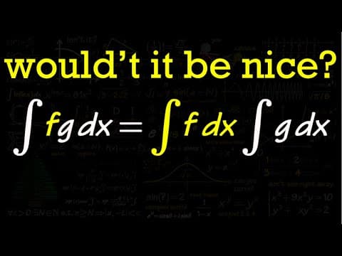 Integral product rule? thumbnail