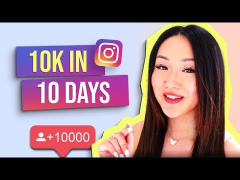 How to Gain 10K Instagram Followers Fast thumbnail