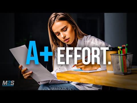A+ EFFORT - Best Study Motivation thumbnail