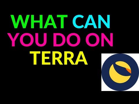 What can you do on Terra (LUNA).....Is it over hyped?? thumbnail
