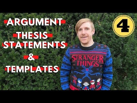 Argument Thesis STATEMENTS and TEMPLATES! (AP Lang Q3) thumbnail