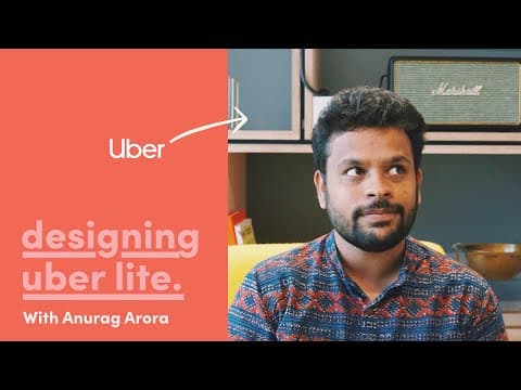 Designing Lite with Uber & Twitter designer Anurag Arora thumbnail