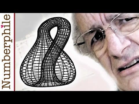 The man with 1,000 Klein Bottles UNDER his house - Numberphile thumbnail