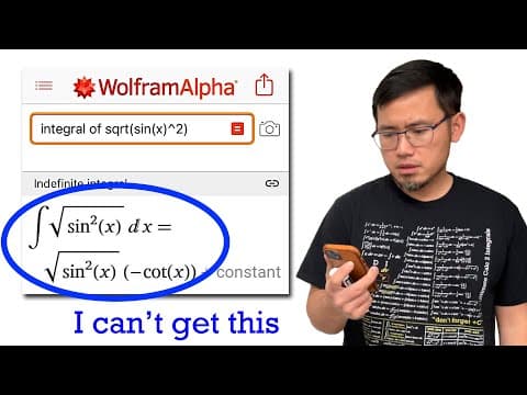 My failed attempts to the integral of sqrt(sin^2(x)) thumbnail
