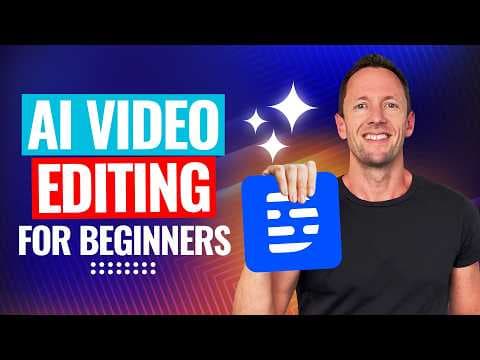 Complete AI Video Editing Tutorial for Beginners! (2025) thumbnail