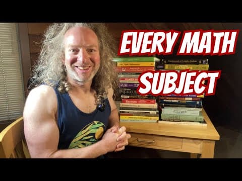One Math Book For Every Math Subject thumbnail