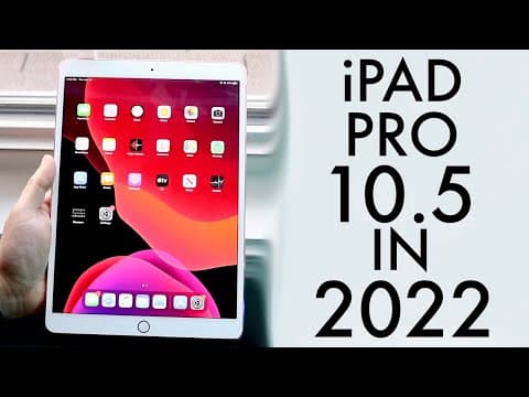 iPad Pro 10.5 In 2022! (Still Worth It?) (Review) thumbnail