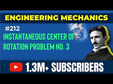 How to Calculate Angular Velocity Using Instantaneous Center of Rotation thumbnail