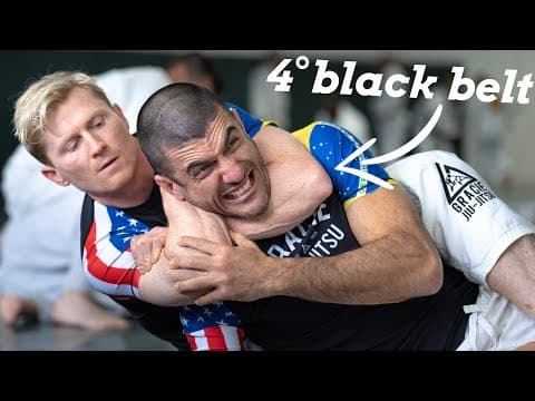 I survived a day with Brazilian Jiu Jitsu black belt Rener Gracie thumbnail