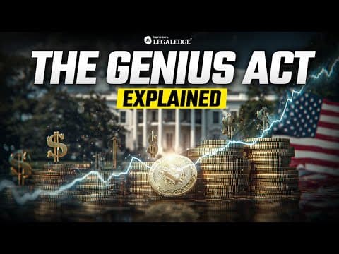 GENIUS Act Explained: What Is It, Crypto & Bitcoin Basics thumbnail