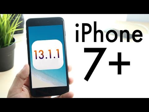 iOS 13.1.1 OFFICIAL On iPhone 7 Plus! (Review) thumbnail
