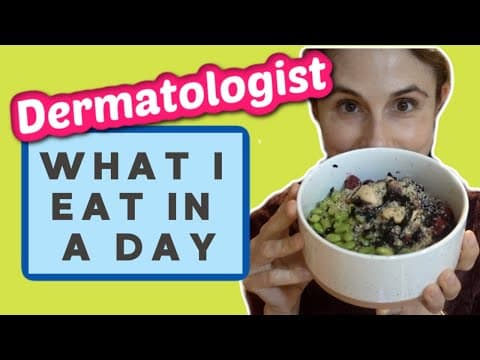 What I eat in a work day (dermatologist)| Dr Dray thumbnail