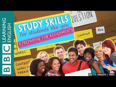 Study Skills – Preparing for assignments thumbnail